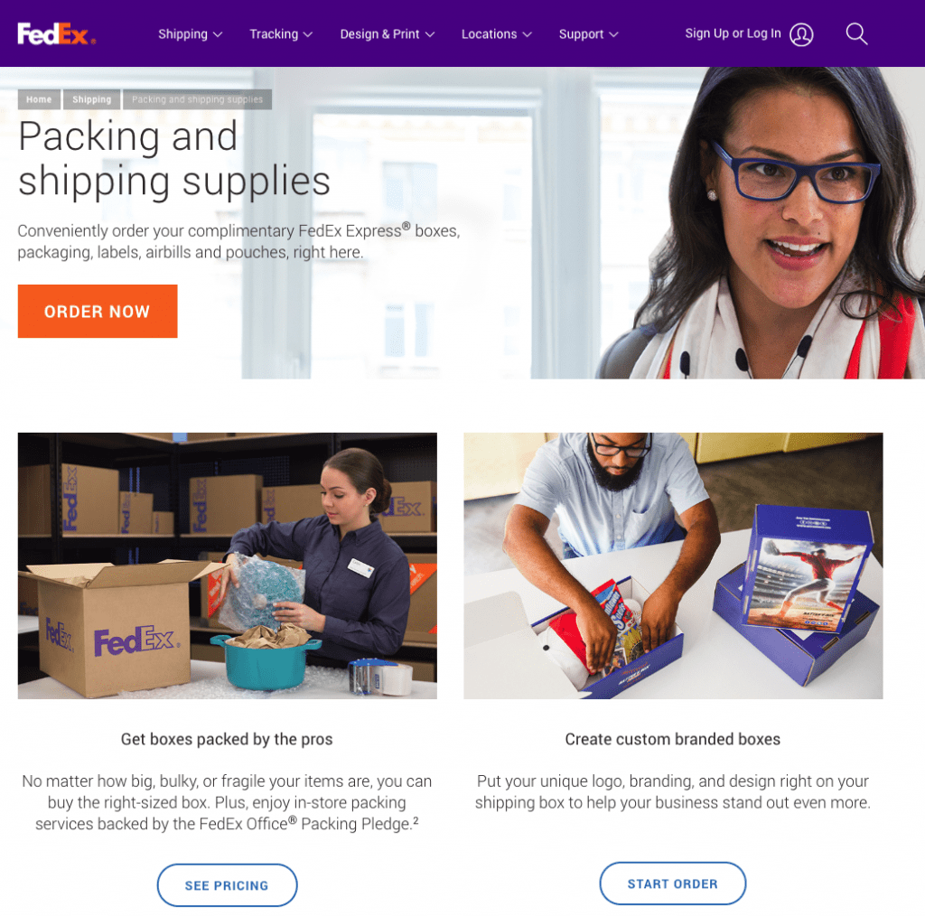FedEx, Free Supplies,