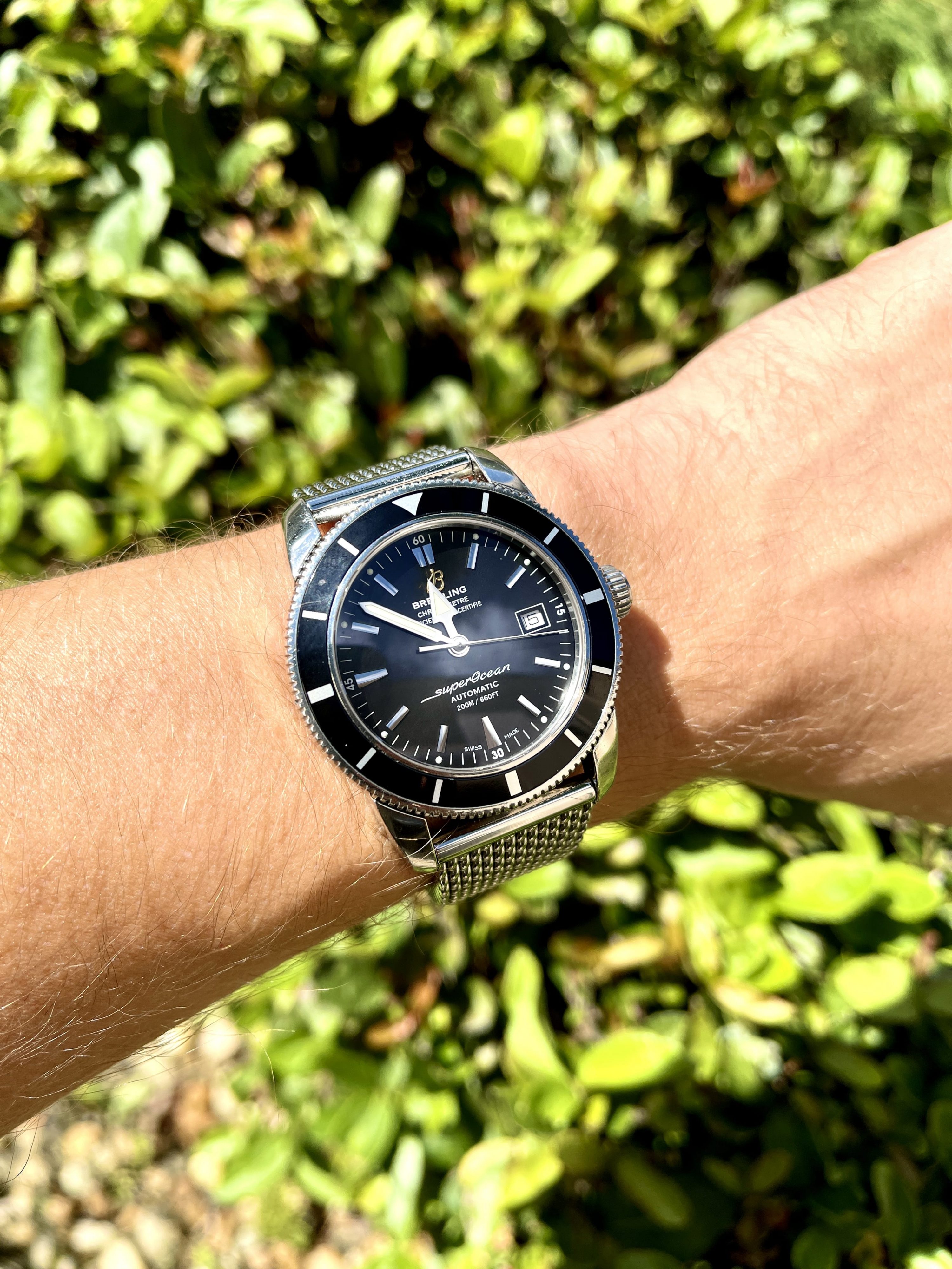 breitling superocean heritage 42 mm